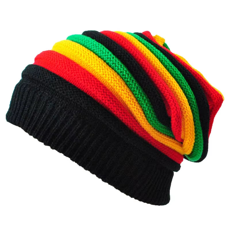 Reggae Gorro Rasta Style Knit Cap