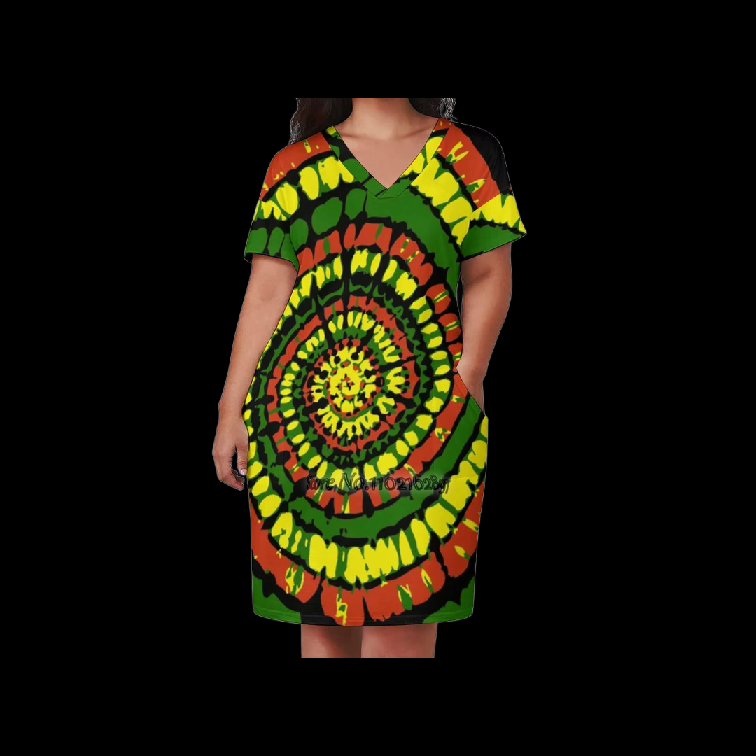 Rasta Lady Short Dress