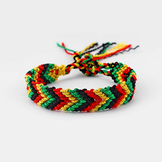 Handmade Rasta Bracelet (9mm &13mm) 