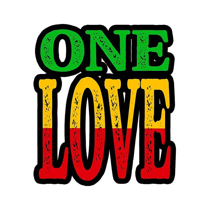 Rasta Vinyl Stickers