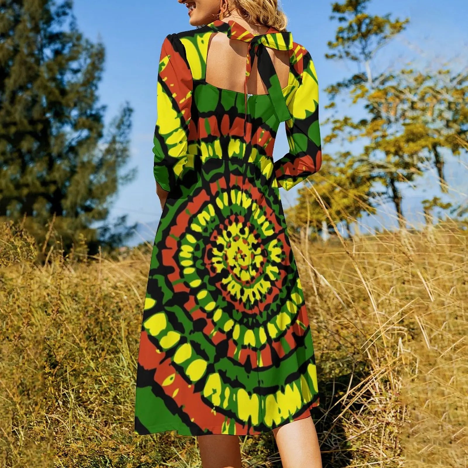 Rasta Lady Short Dress