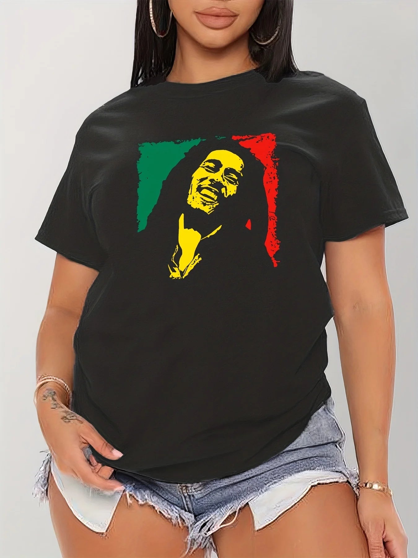 Bob Marley Womens Tshirt