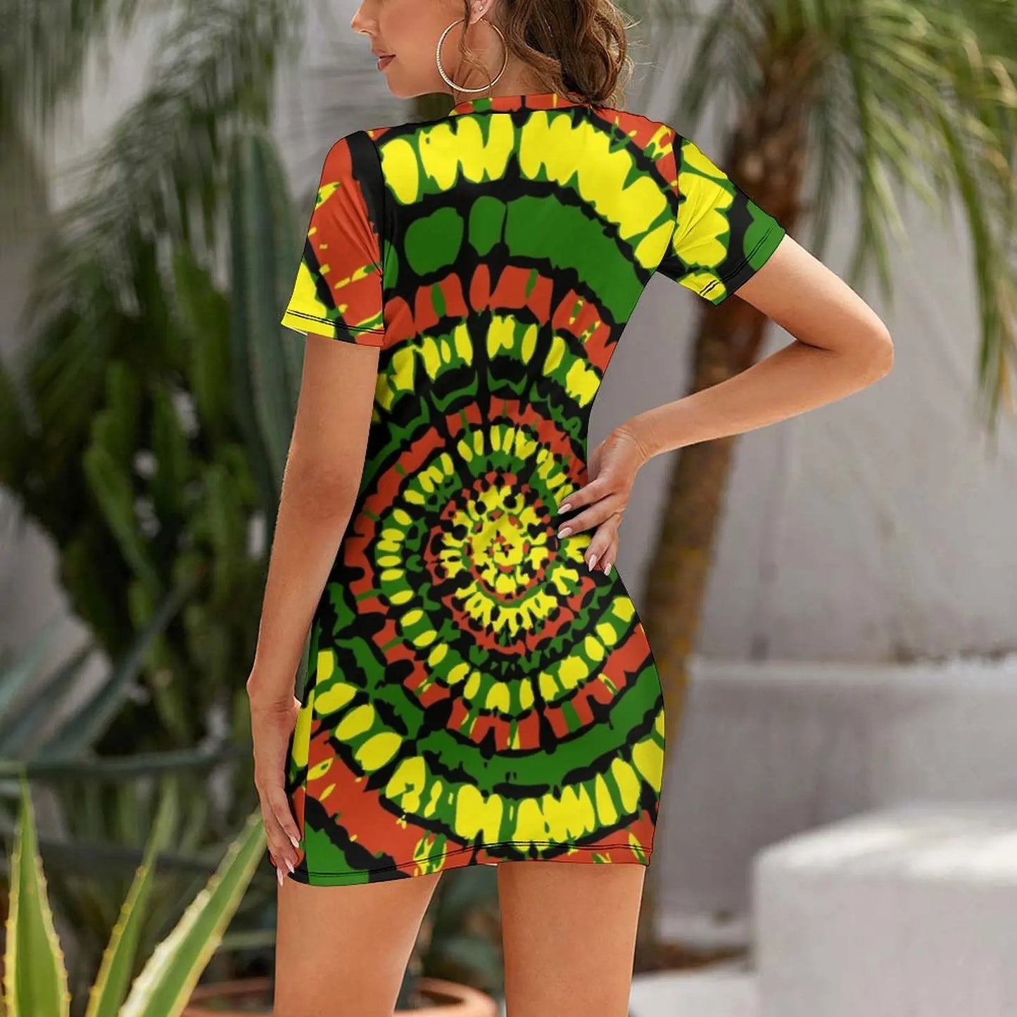 Rasta Lady Short Dress