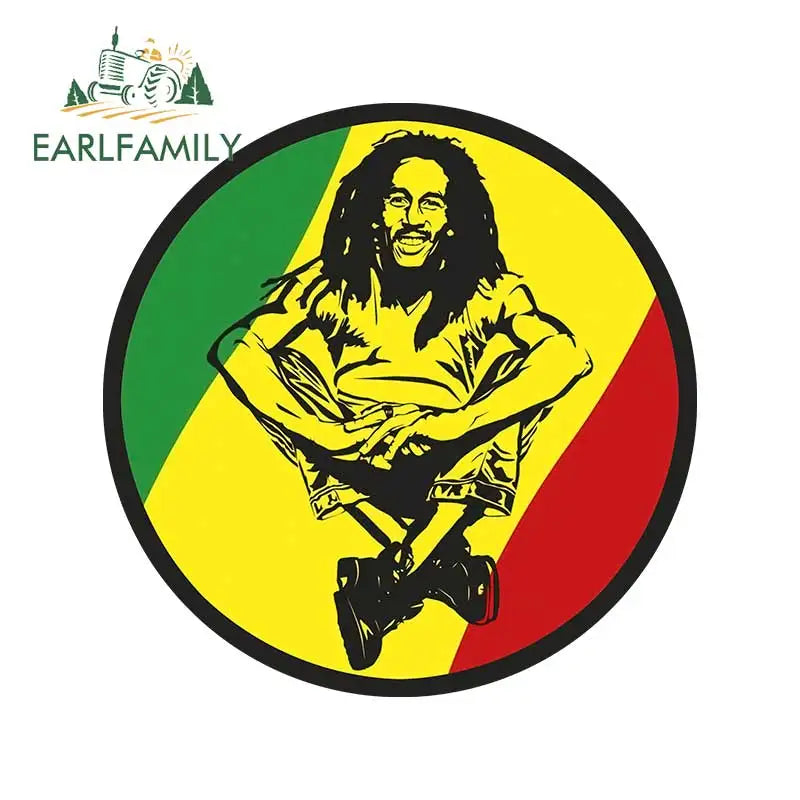 Rasta Vinyl Stickers