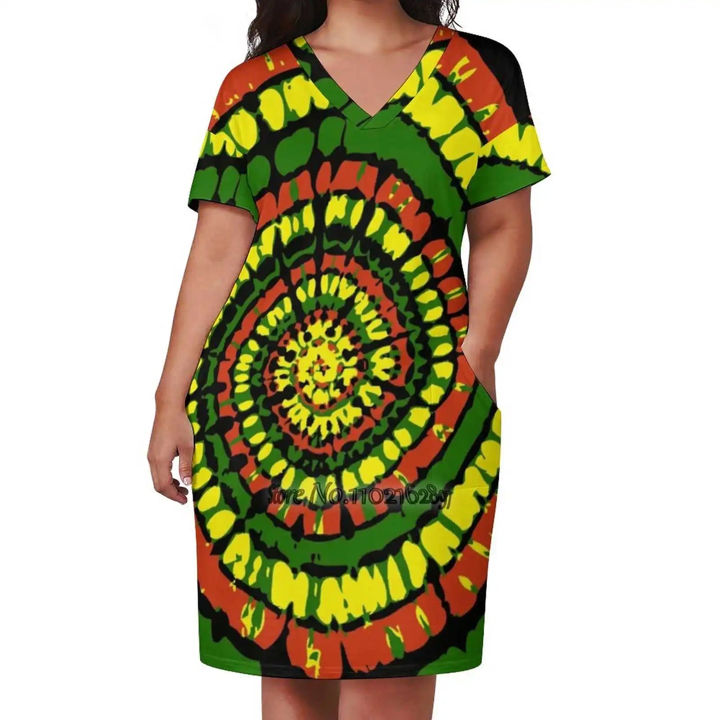 Rasta Lady Short Dress