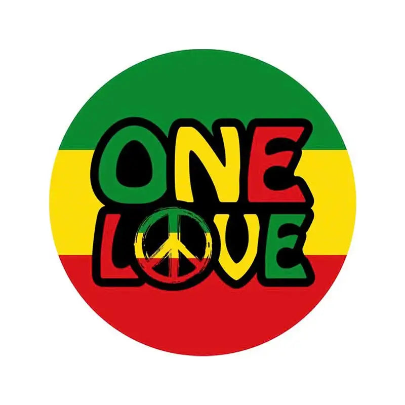 Rasta Vinyl Stickers